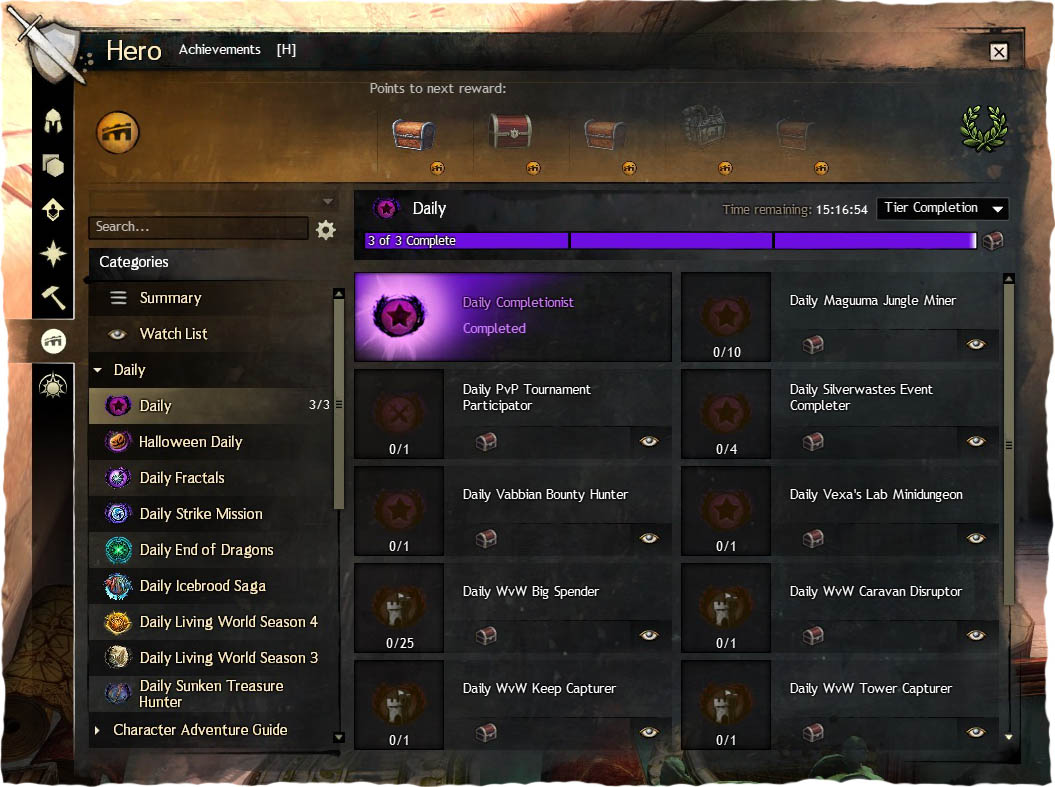 GW2 Easy Daily Achievement Gaming, Guides & Tutorials