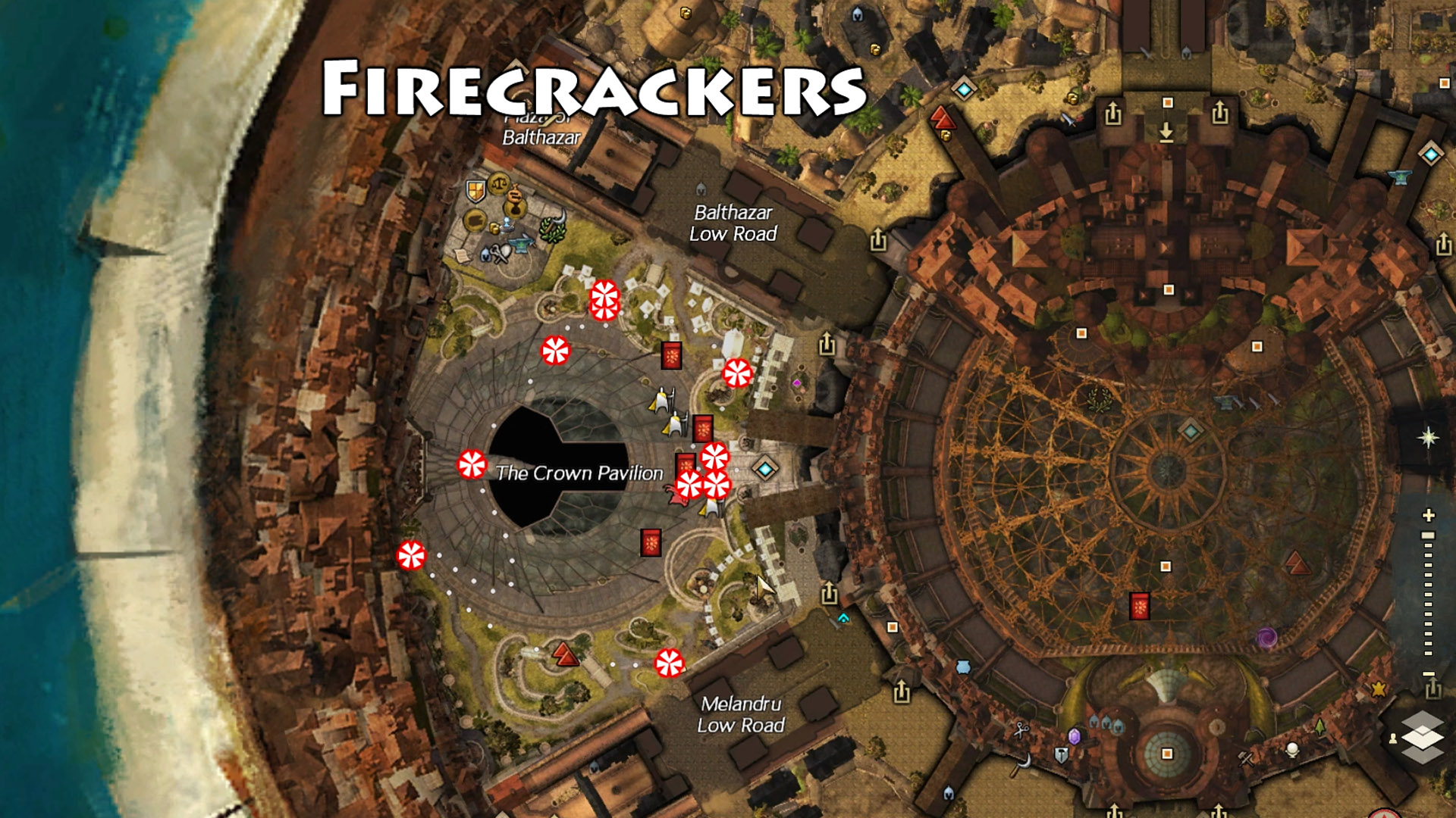 Guild Wars 2 ALL firecracker locations (Lunar New Year) Jawsegaming