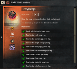 Gwyl Rings Achievement Guide